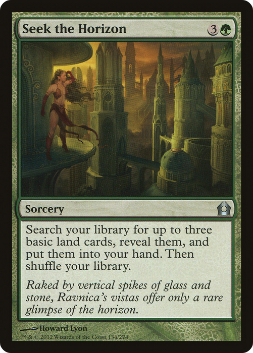 Seek the Horizon (RTR-134) - uncommon - Foil