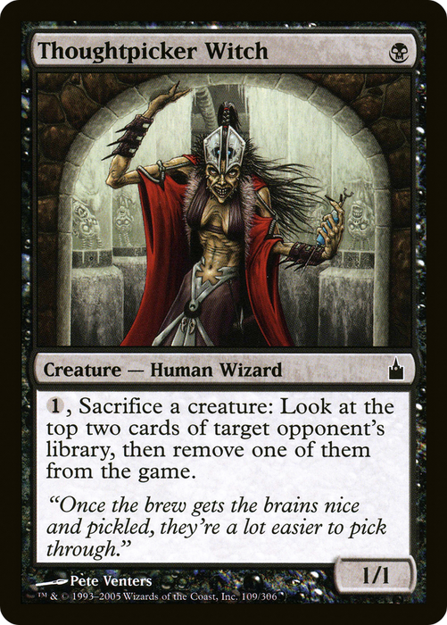 Thoughtpicker Witch (RAV-109) - common - Foil