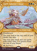 Glarb, Calamity's Augur (BLB-331) - mythic: (Showcase) (Borderless) - Foil