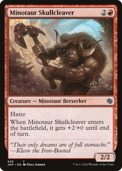 Minotaur Skullcleaver (JMP-349) - common
