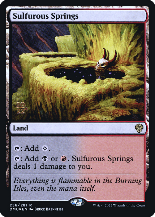 Sulfurous Springs (PRE-256S) - rare - Foil