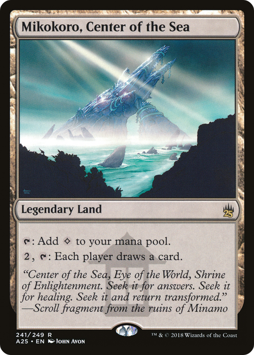 Mikokoro, Center of the Sea (A25-241) - rare - Foil