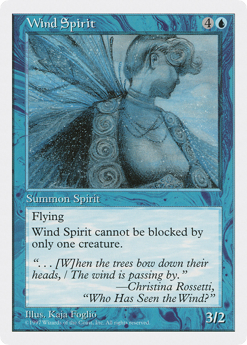 Wind Spirit (5ED-136) - uncommon
