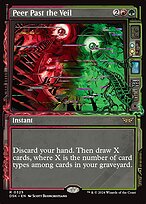 Peer Past the Veil (DSK-325) - rare: (Showcase) - Foil