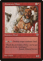 Dwarven Miner (MIR-169) - uncommon