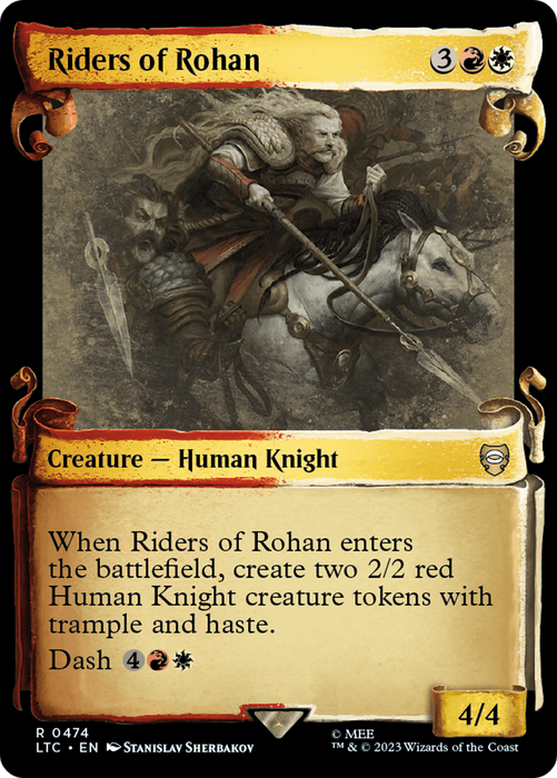 Riders of Rohan (LTC-474) - rare: (Showcase)