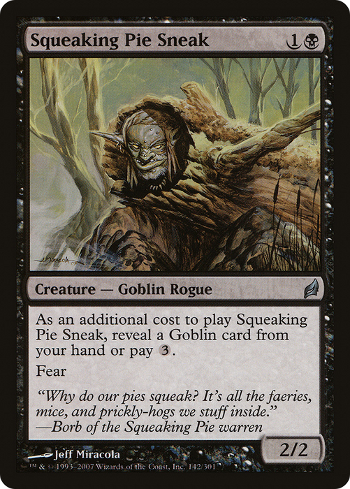 Squeaking Pie Sneak (LRW-142) - uncommon - Foil