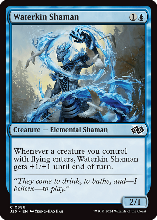 Waterkin Shaman (J25-386) - common