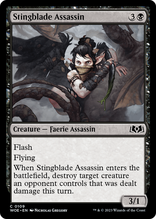 Stingblade Assassin (WOE-109) - common - Foil