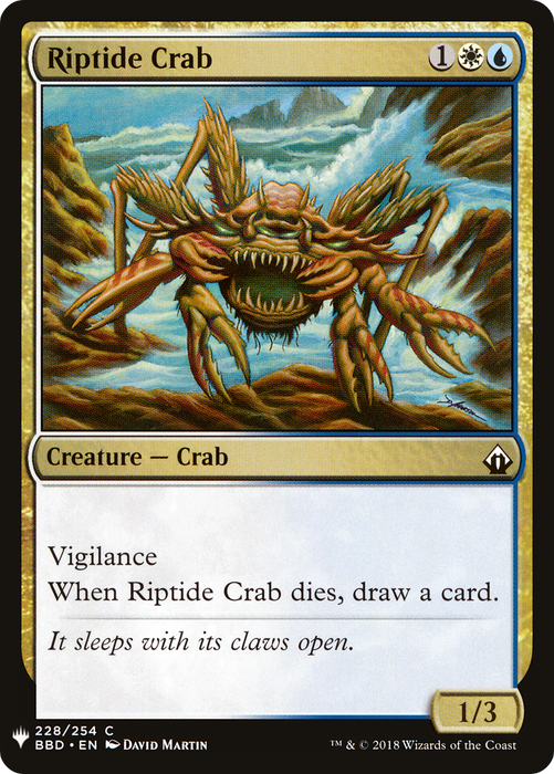 Riptide Crab (LIST-BBD-228) - common