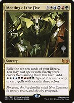 Meeting of the Five (PPSNC-202P) - mythic - Foil