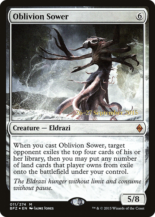 Oblivion Sower (PRE-11S) - mythic - Foil