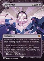 Grave Pact (WOT-029) - mythic: (Showcase) (Borderless)