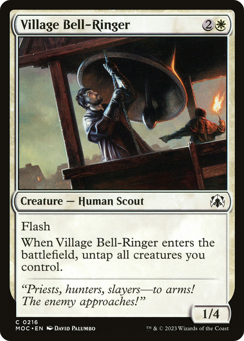 Village Bell-Ringer (MOC-216) - common