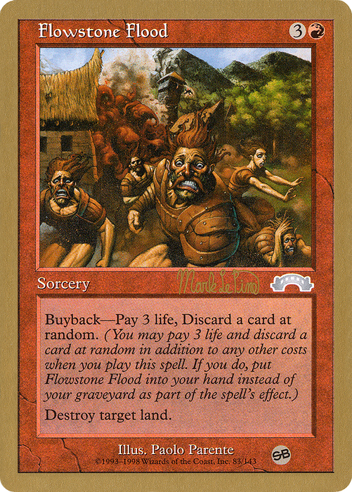 Flowstone Flood (WCD-MLP83SB) - uncommon