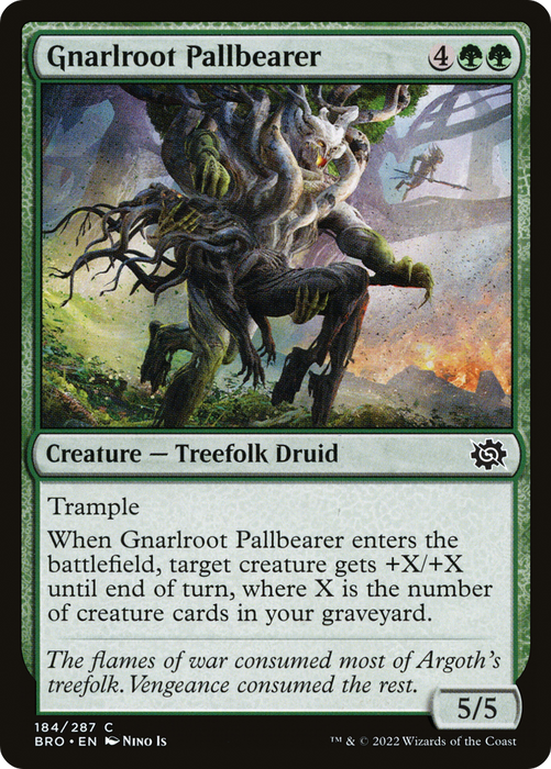Gnarlroot Pallbearer (BRO-184) - common