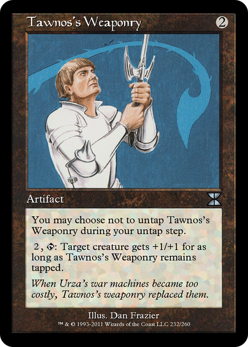 Tawnos's Weaponry (ME4-232) - uncommon - Foil