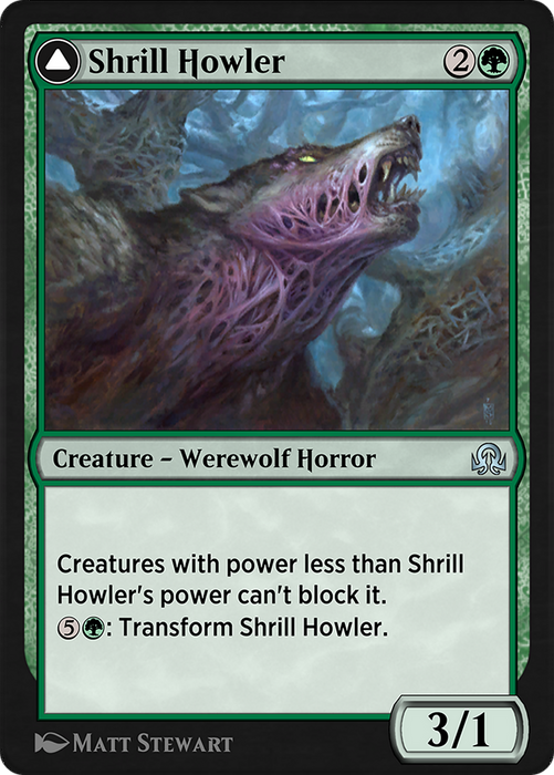 Shrill Howler // Howling Chorus (SIR-214) - uncommon