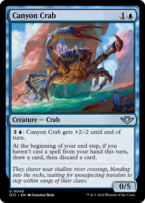Canyon Crab (OTJ-040) - uncommon - Foil