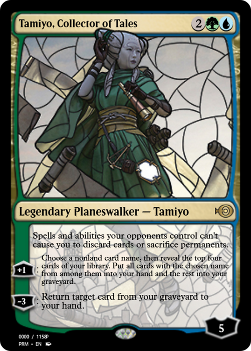 Tamiyo, Collector of Tales (PRM-78007) - rare