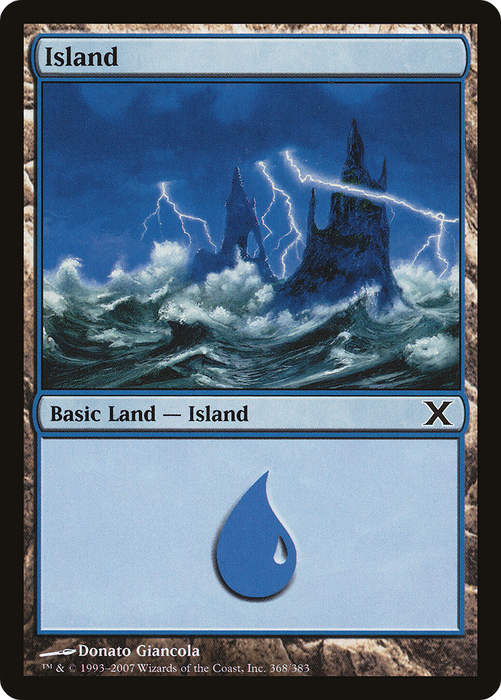 Island (10E-368) - common - Foil