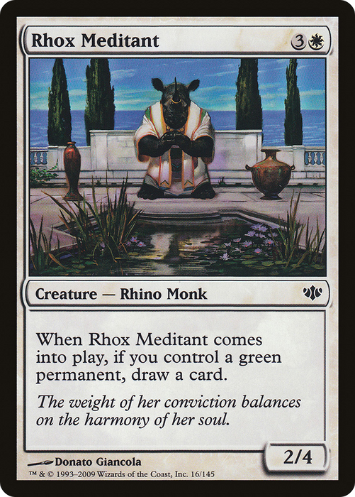 Rhox Meditant (CON-016) - common - Foil