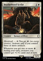 Brotherhood Scribe (PIP-013) - rare - Foil