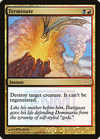 Terminate (FNM-003) - rare - Foil