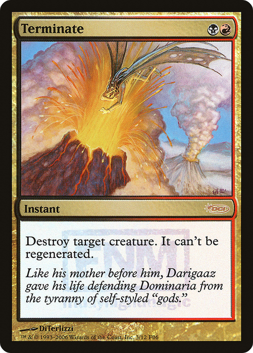 Terminate (FNM-003) - rare - Foil