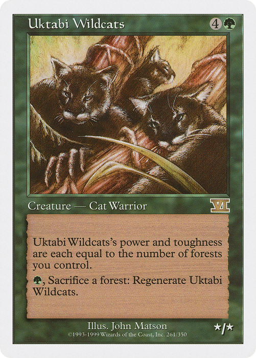 Uktabi Wildcats (6ED-261) - rare