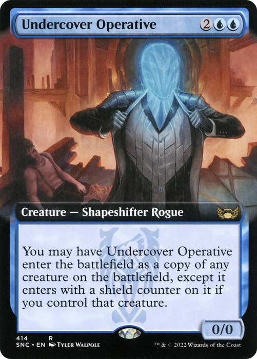 Undercover Operative (SNC-414) - rare: (Extended Art) - Foil