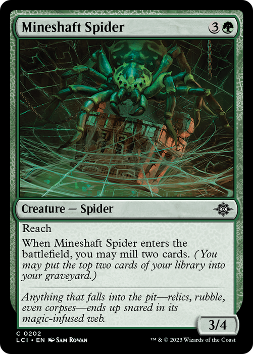 Mineshaft Spider (LCI-202) - common