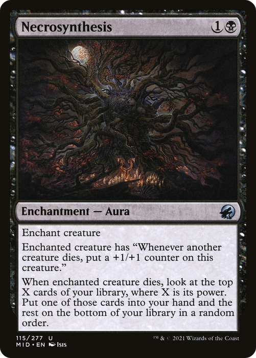 Necrosynthesis (MID-115) - uncommon - Foil