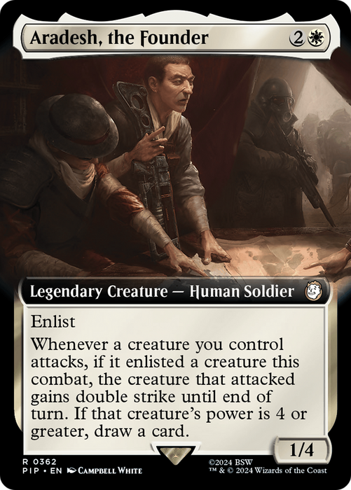 Aradesh, the Founder (PIP-362) - rare: (Extended Art) - Foil
