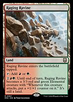 Raging Ravine (M3C-367) - rare - Foil