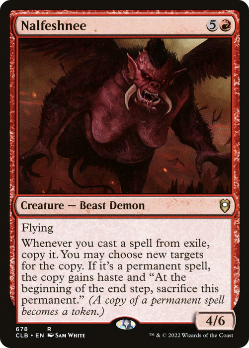 Nalfeshnee (CLB-678) - rare