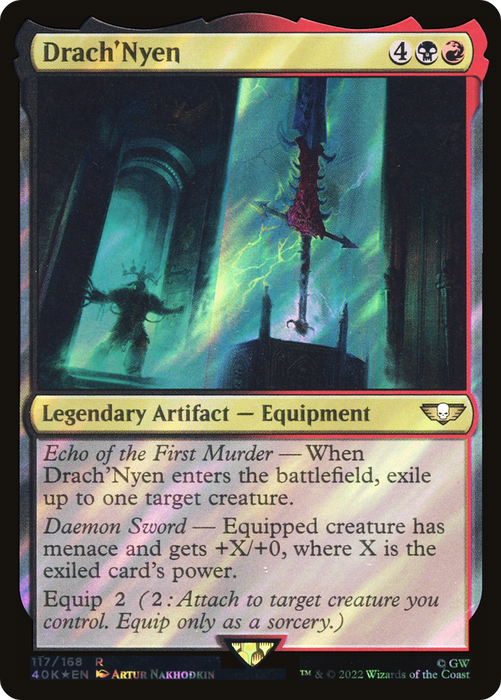 Drach'Nyen (40K-117★) - rare - Foil