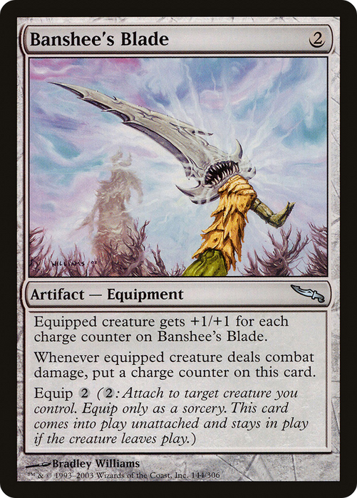 Banshee's Blade (MRD-144) - uncommon - Foil