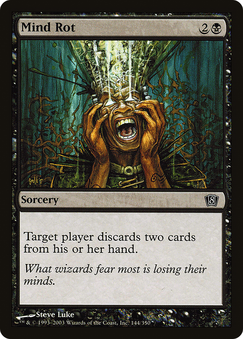 Mind Rot (8ED-144★) - common - Foil