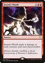 Storm's Wrath (PPTHB-157P) - rare - Foil