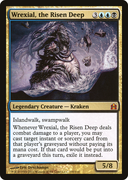 Wrexial, the Risen Deep (CMD-239) - mythic