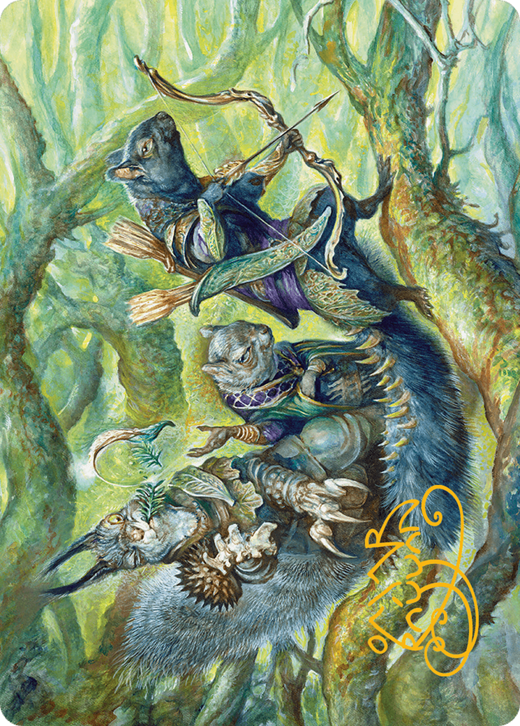 The Odd Acorn Gang // The Odd Acorn Gang (ABLB-032) - common (Borderless) - Foil
