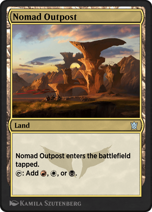 Nomad Outpost (KTK-237Y) - uncommon