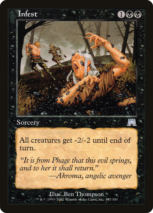 Infest (ONS-157) - uncommon - Foil