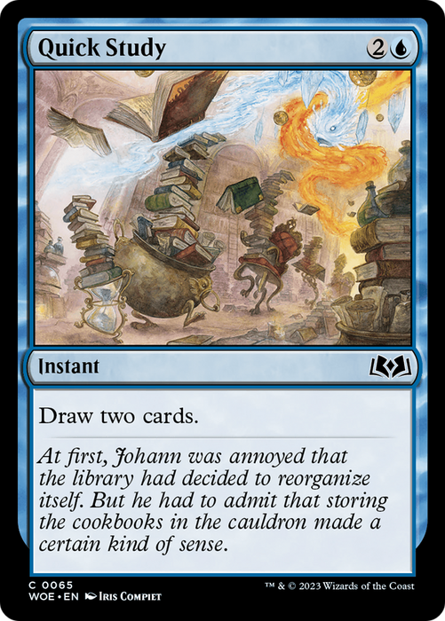 Quick Study (WOE-065) - common - Foil