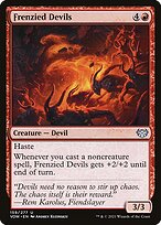 Frenzied Devils (VOW-159) - uncommon