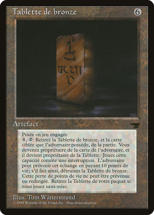 Bronze Tablet (REN-115) - uncommon