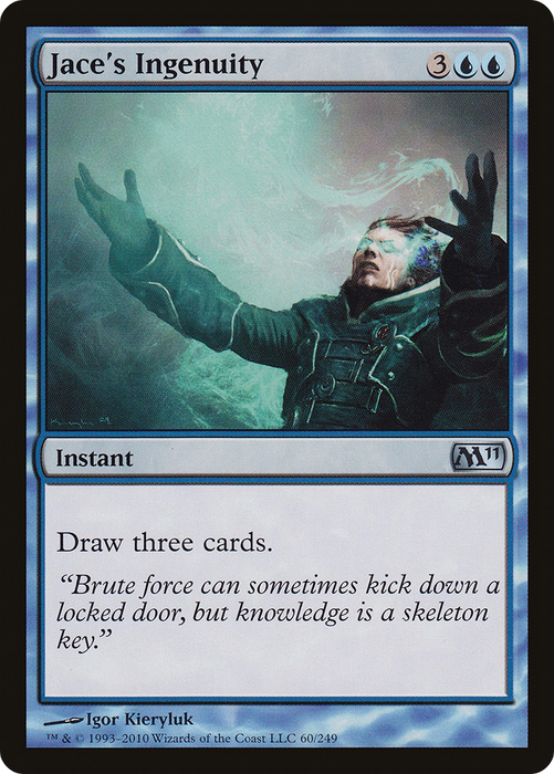 Jace's Ingenuity (M11-060) - uncommon - Foil