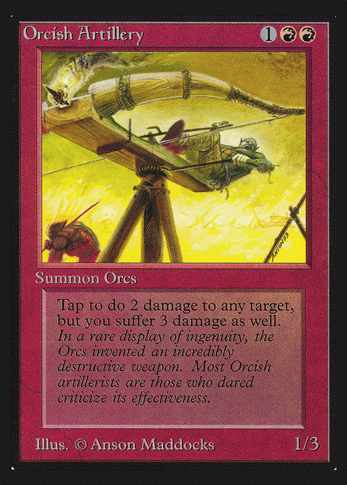 Orcish Artillery (IED-166) - uncommon