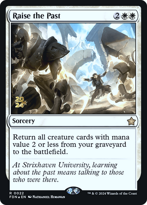Raise the Past (PRE-22S) - rare - Foil